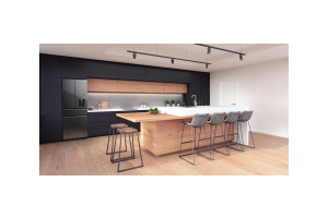 A smart & stylish fridge