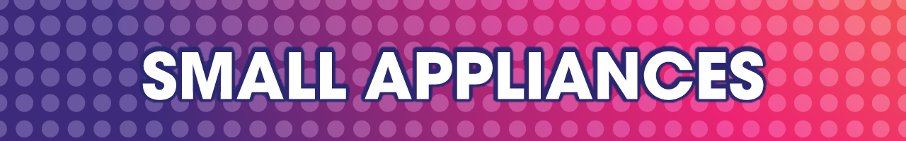 Super Sale Subbanner SmallAppliance