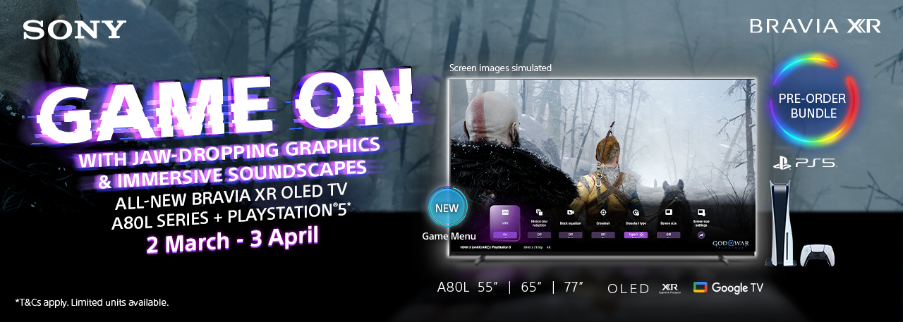 SONY TV A80L Pre-order