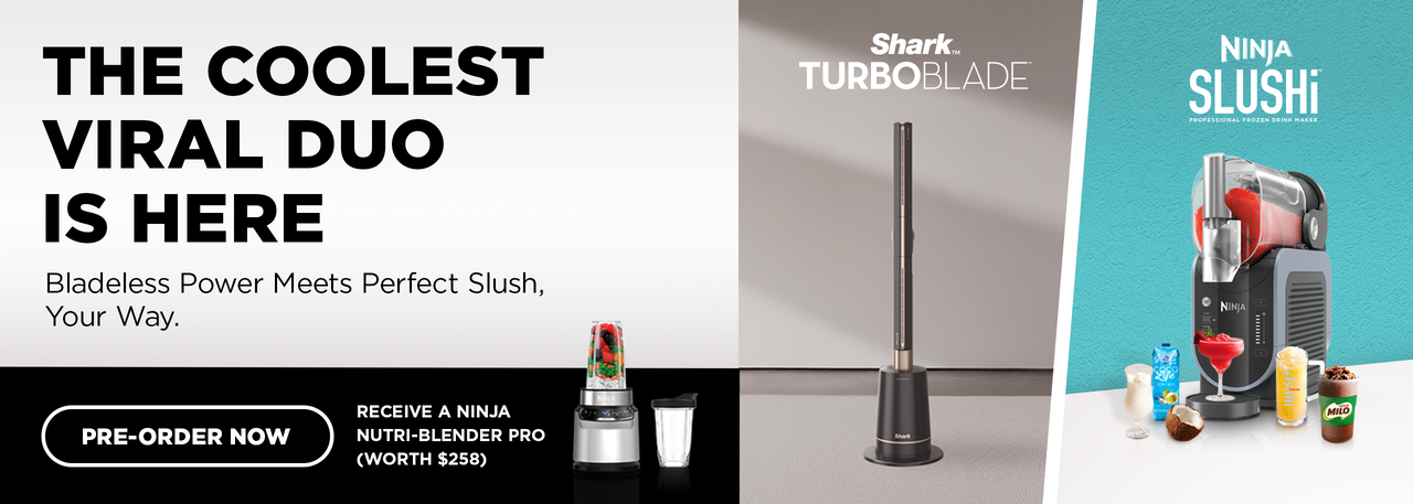 Shark TurboBlade and Ninja Slushi