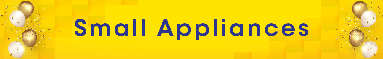 EcomSubBannerxSmallAppliances