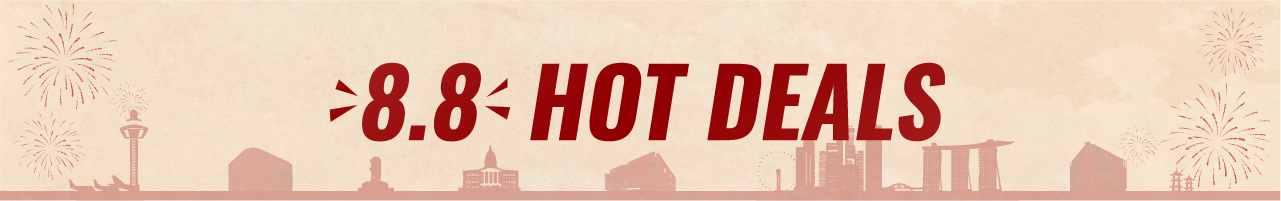 8.8 Hot Deals