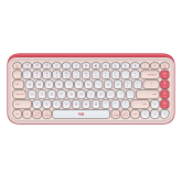 LOGITECH POP ICON KEYS WIRELESS KEYBOARD - ROSE 920-013085