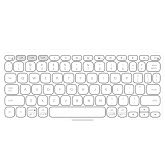 LOGITECH KEY-TO-GO 2 WIRELESS KEYBOARD (UNIVERSAL) - PALE GREY 920-012962