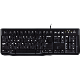LOGITECH K120 WIRED KEYBOARD - BLACK 920-002582
