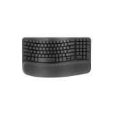LOGITECH WAVE ERGO WIRELESS KEYBOARD - GRAPHITE 920-012281