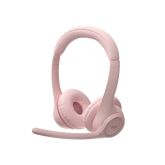 LOGITECH ZONE 300 WIRELESS HEADSET - ROSE 981-001413