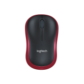 LOGITECH M185 WIRELESS MOUSE - RED 910-002503
