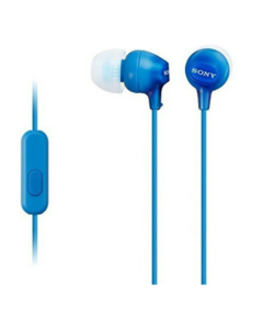 SONY MDR-EX15AP WIRED EARPHONE - BLUE MDR-EX15AP/LIZE