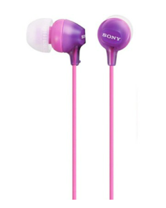 SONY MDR-EX15LP WIRED EARPHONE - PURPLE MDR-EX15LP/VZE