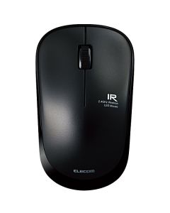 ELECOM 3 BUTTON SILENT WIRELESS MOUSE - BLACK M-IR07DRSBK
