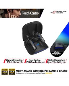 ASUS ROG CETRA WIRELESS EARBUDS - BLACK 90YH03G1-B5UA00