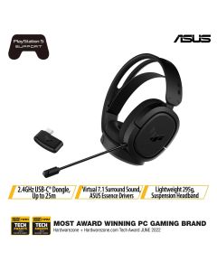 ASUS TUF H1 WIRELESS HEADSET - BLACK 90YH0391-B3UA00