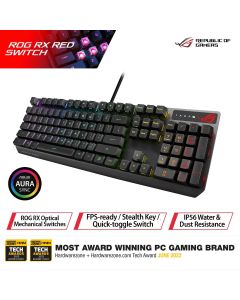 ASUS ROG STRIX SCOPE RX WIRED KEYBOARD 90MP0240-BKUA00