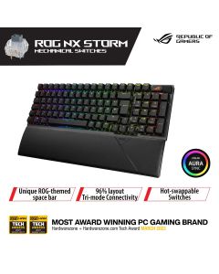 ASUS ROG STRIX SCOPE II 96 NX STORM WIRELESS KEYBOARD - BLACK 90MP037B-BKUA00