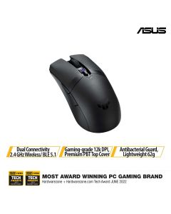 ASUS TUF GAMING M4 WIRELESS MOUSE - BLACK 90MP02F0-BMUA00