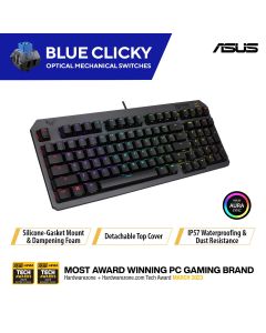 ASUS TUF K3 (GEN II) WIRED KEYBOARD - BLACK 90MP0392-BKUA01