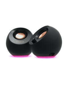 CREATIVE PEBBLE PRO SPEAKER - MATT BLACK 51MF1710AA000