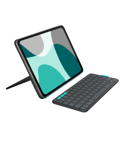 LOGITECH FLIP FOLIO 11-INCH CASE - GRAPHITE 920-013409