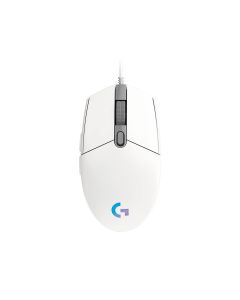 LOGITECH G203 WIRED MOUSE - WHITE 910-005791
