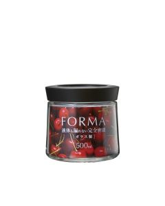ASVEL AIRTIGHT GLASS POT 500ML 1143-BK