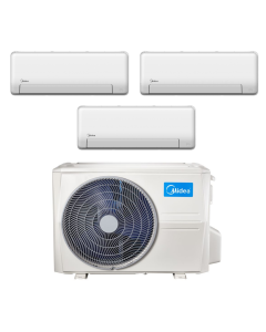 MIDEA SYSTEM 3 AIRCON-W/O WIFI MAE-3M21D/1XMSEID-09(S)/2XMSEID-12(S)