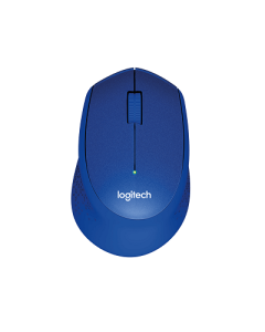 LOGITECH M331 SILENT PLUS WIRELESS MOUSE - BLUE 910-004915