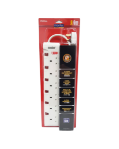 MORRIES 6WAY EXTENSION CORD 6M MS3266(6M)