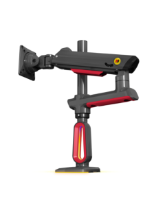 NORTH BAYOU GAMING MONITOR ARM WITH RGB LIGHT L70 - RED