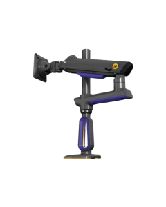 NORTH BAYOU GAMING MONITOR ARM WITH RGB LIGHT G80 - BLUE