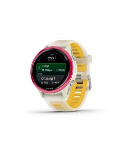 GARMIN FORERUNNER 570 WATCH 42MM, BONE/RSPBRY/ MANGO GM-010-02970-42