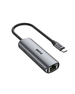 D-LINK USB-C TO GIGABIT ETHERNET WITH 100W POWER DELIVERY DUB-E135