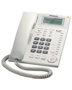 PANASONIC CORDED PHONE WHITE KXTS880NDW