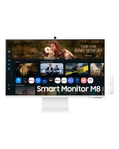SAMSUNG 32" M8 4K FLAT SMART 4K MONITOR LS32FM803UEXXS
