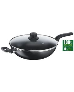 TEFAL 32CM WOK PAN W/LID B50394