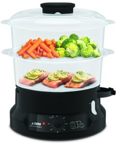 TEFAL FOOD STEAMER 3 TIER 6L VC1398