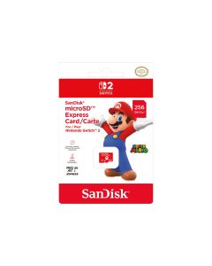 SANDISK 256GB MICRO SD EXPRESS CARD FOR NINTENDO SWITCH 2 NTD-BEE-A-SD01A-JP3-PWP