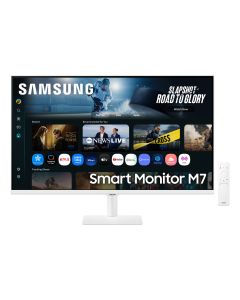 SAMSUNG 32" M7 4K FLAT SMART MONITOR WHITE LS32FM701UEXXS