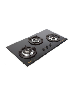 TECNO GAS HOB - 3 BURNERS T333TGSV-KETTLE BLACK