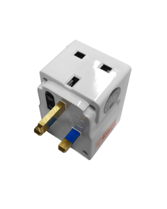 SOUND TEOH ADAPTOR PLUG PP-36N-3WAY-W/NEON