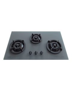 TECNO GAS HOB - 3 BURNERS T333TGSV-MATTE GREY