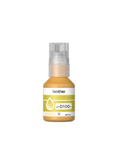 BROTHER YELLLOW INK BOTTLE BTD100Y