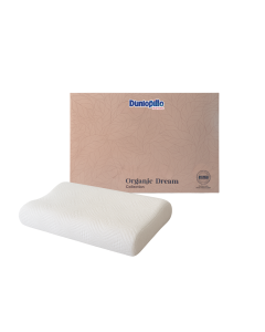 100% PURE NATURAL LATEX ORGANIC DREAM ELITE LOW CONTOUR PILLOW - MEDIUM