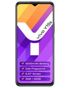 VIVO SMARTPHONE Y15S 6.51" V2120MB-Y15S-4G-3+32GB-BLUE