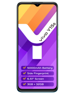 VIVO SMARTPHONE Y15S 6.51" V2120WG-Y15S-4G-3+32GB-GRN