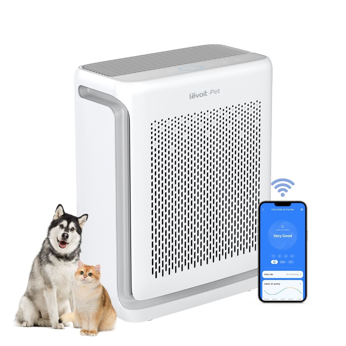 LEVOIT VITAL 200S AIR PURIFIER LV-VT200S-GY