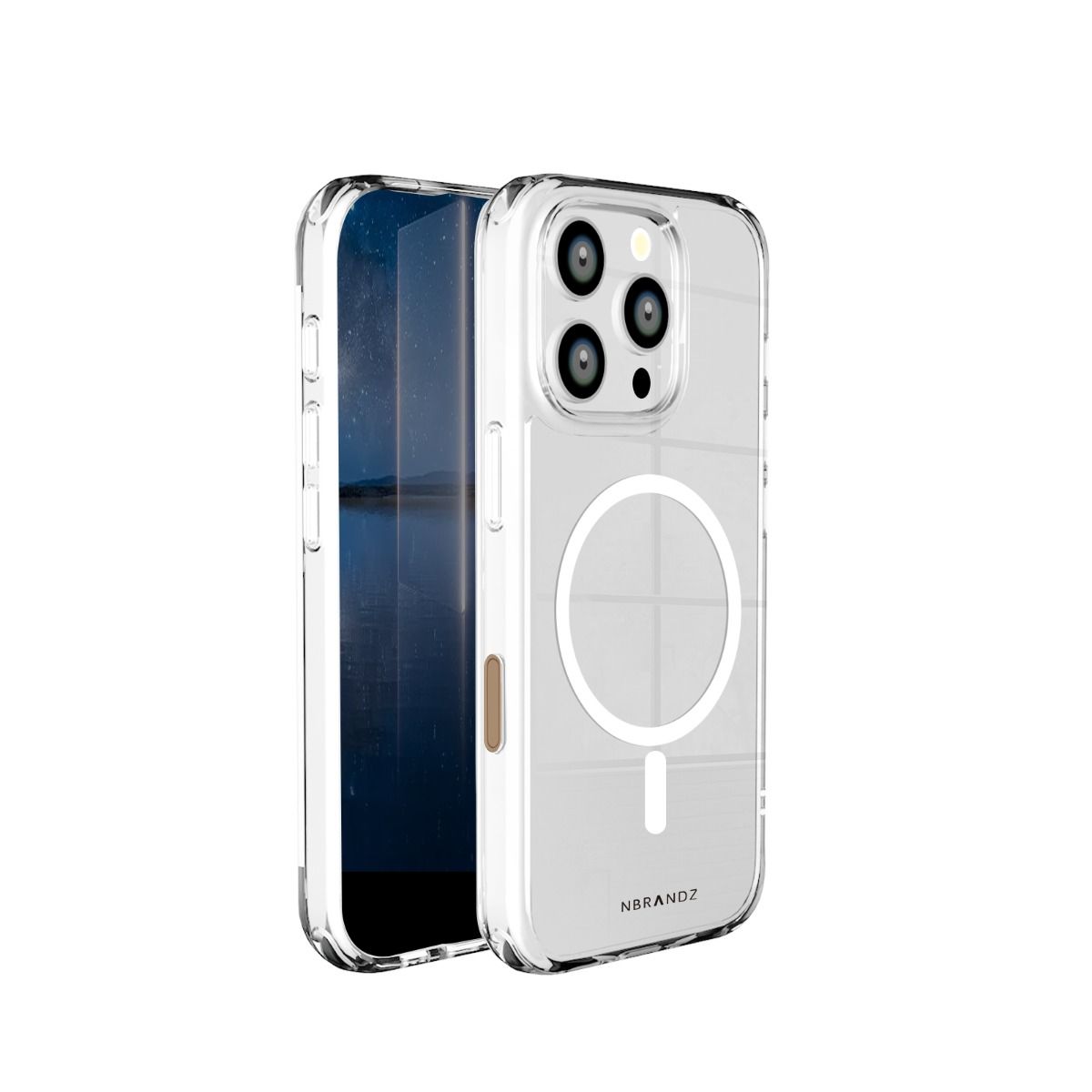 N.BRANDZ IPHONE 16 PRO CLEAR CASE