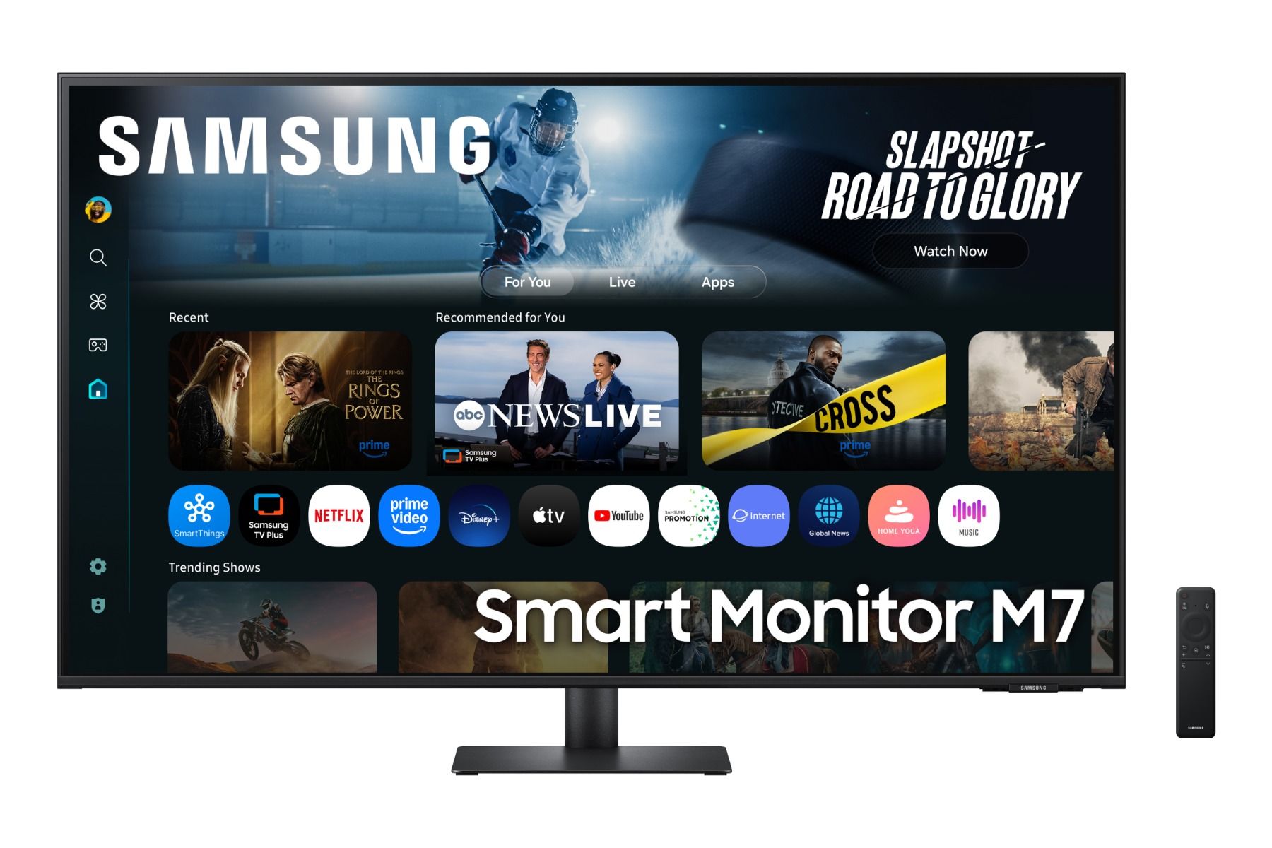 SAMSUNG 43" M7 4K FLAT SMART 4K MONITOR