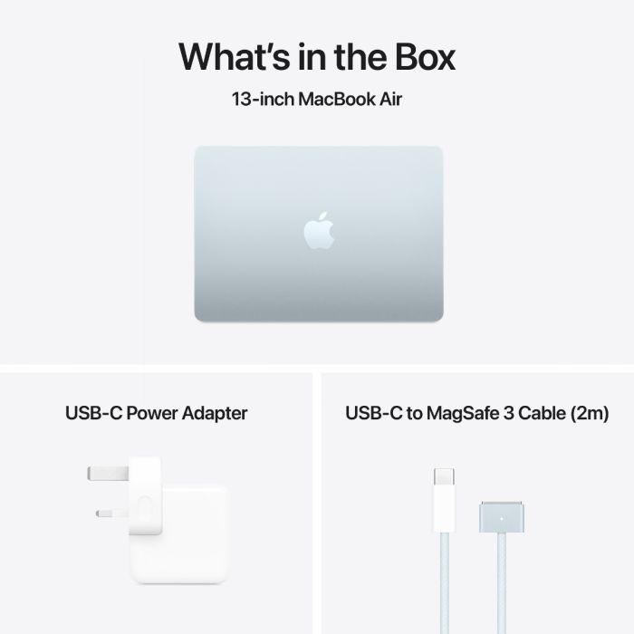 APPLE MACBOOK AIR 13 M4 10-CORE 8-GPU 16GB 256GB SKY BLUE