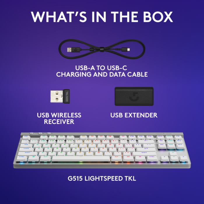 logicool G515 LIGHTSPEED TKL ホワイト タクティカル Amazon.co.jp: Logicool G ゲーミングキーボード G515 LIGHTSPEED TKL
